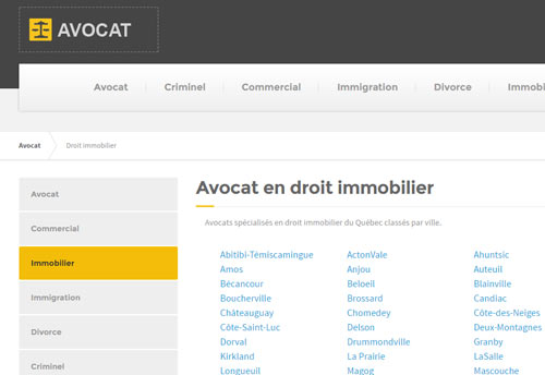 avocat du Québec
